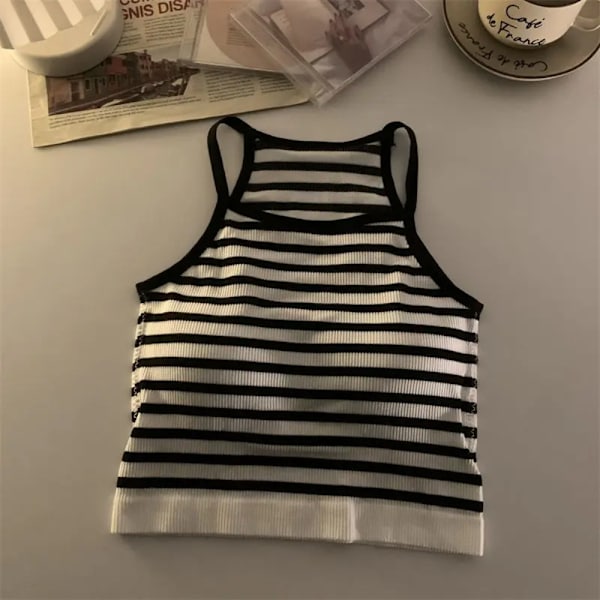 Korean version naisten tankkipuserit Casual muoti Crop Top 03 03 03