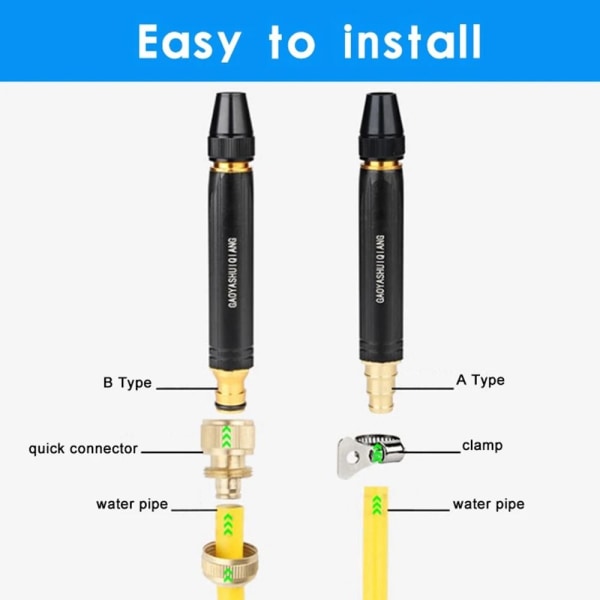 1st Ficklampsmunstycke Vattenspray Sprinkler STYLE 1 PLAST STYLE 1 Style 1 Plastic