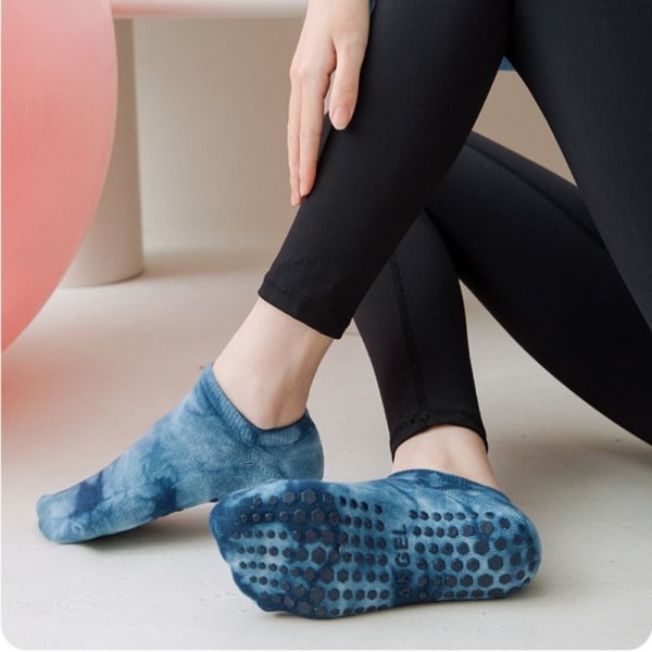 Joogasukat Lyhyet sukat TUMMANSINISET Dark Blue