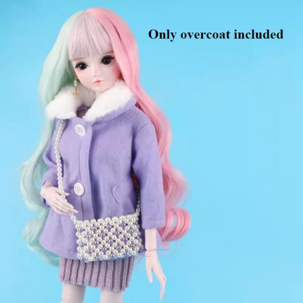 Dukkestrikkede sweater Dukkekjoler 7 7 7