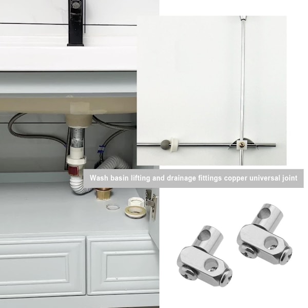 Universalled til håndvask, reservedelsforbindelse, 4 stk. 4pcs