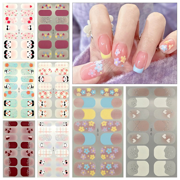 Franske negleklistremerker Nail Art-klistremerke 10 10 10