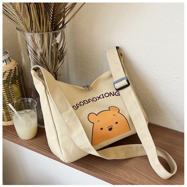 Axelväska Crossbody-väska KHAKI BEAR Khaki Bear
