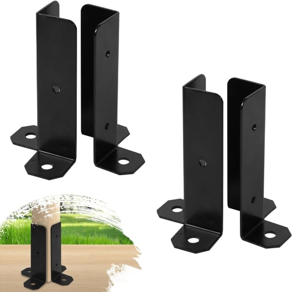 Post Base Bracket Fit Vahvistettu Corner Code perustuki