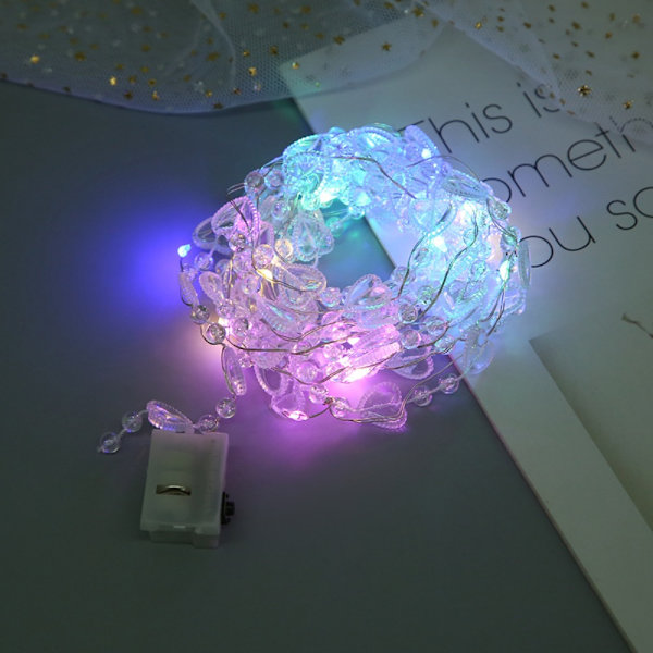 Pearl Light String LED Koppartråd VARMT VIT PÄRON PÄRON warm white pear-pear