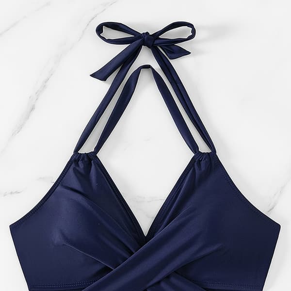 Dame Badedragt Badetøj NAVY M Navy M