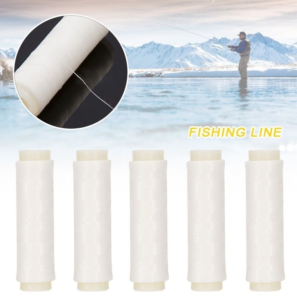 Bait Elastisk trådspole Fishing Bait Line 3 3 3