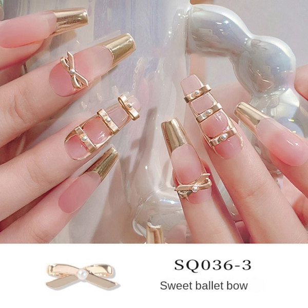 10 stk Negledekorasjon Negle Art Accessories 4 4 4