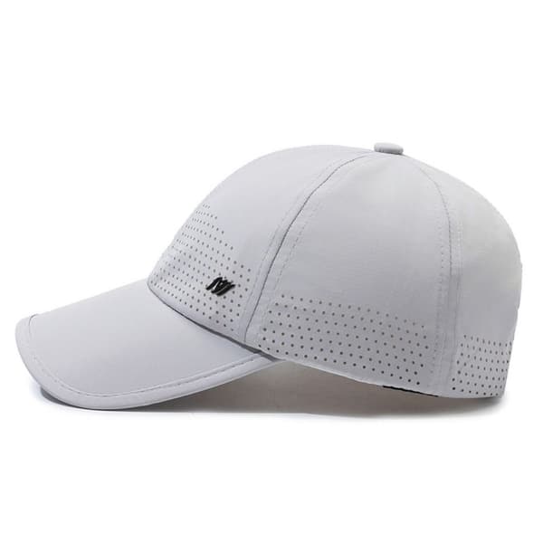 Baseball-lippis Snapback-hattu VALKOINEN white