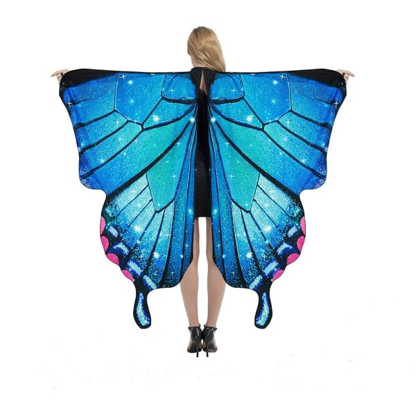 Butterfly Cape Butterfly Wings -huivi 4 4 4