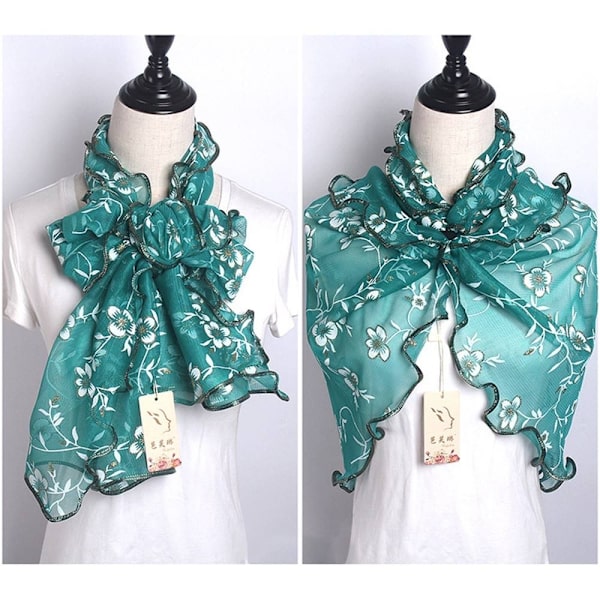 Damsjalar för damer Sjal Head Wraps ROSE RED Rose Red