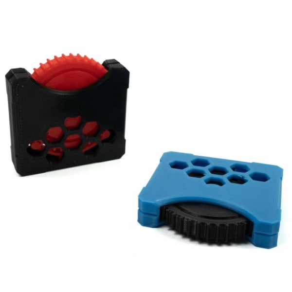 Fidget Clicking Wheel Legetøj Clicking Wheel Fidget SORT RØD SORT Black Red