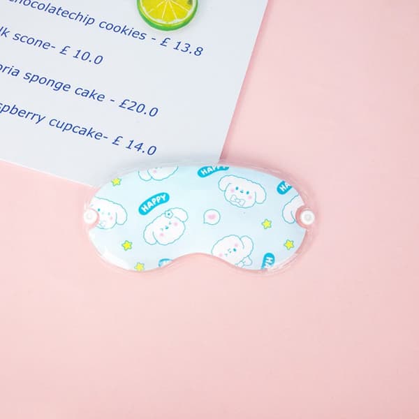 Isøye Maske Bind for Øynene SITRONTRYKK SITRONTRYKK lemon print