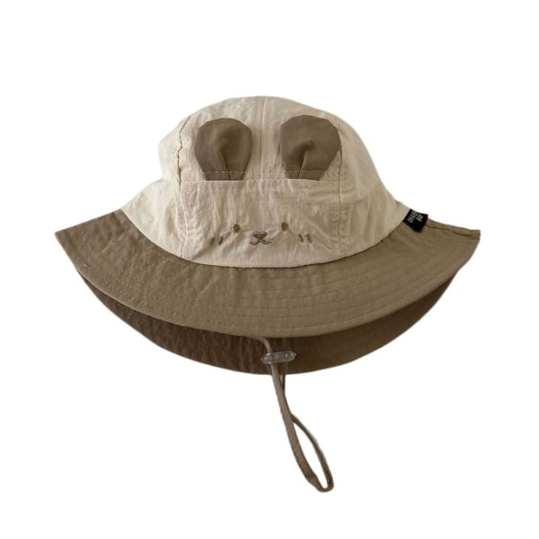 Børn Bucket Hats Børn Solhat KHAKI khaki