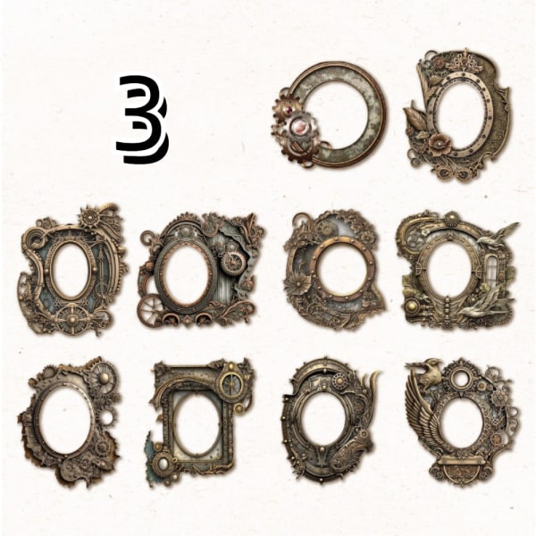 10st/ set Dekorpapper Scrapbooking 5 5 5
