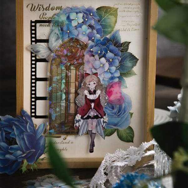 Scrapbook Stickers Vintage Sticker 4 4 4