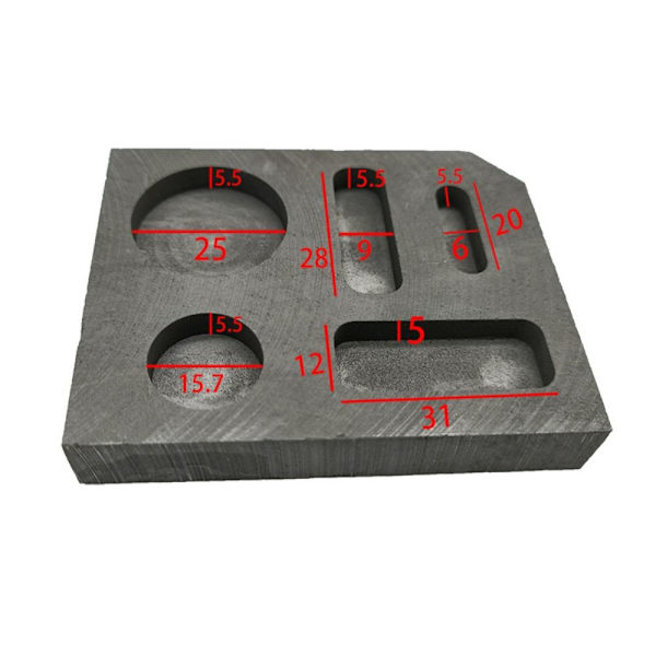 Smeltende raffineringsstøbeform Grafitstøbeform 06 06 06