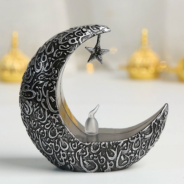 1kpl Led-kynttilänjalka Ramadan Kareem Decor TYYPPI 1 TYYPPI 1 Type 1