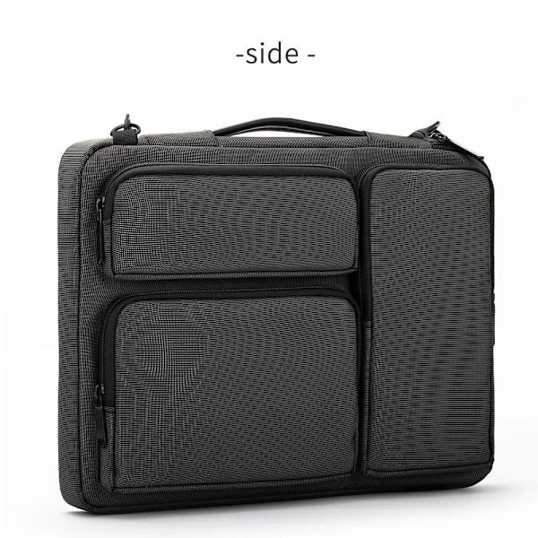Laptopväska i nylon Notebook-axelväska SVART 15 15,6 tum 15 black 15 15.6 inch-15 15.6 inch
