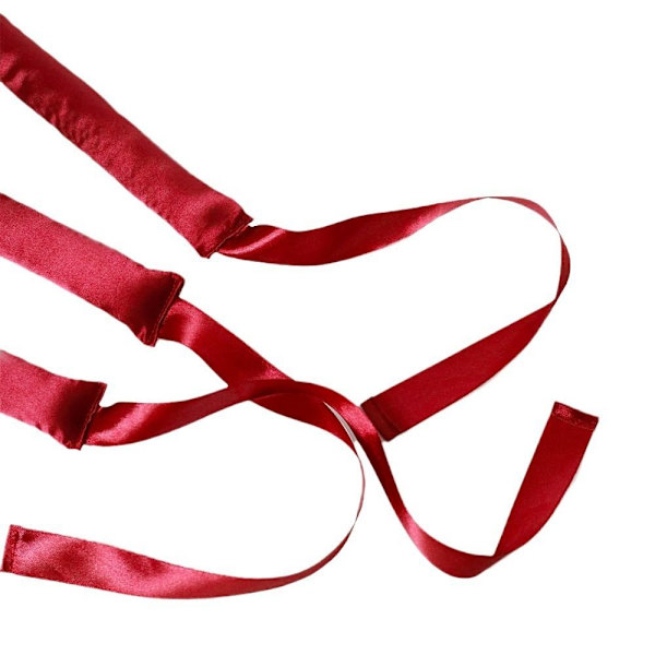 Curling Rod Ribbon Hårruller VINRØD wine red
