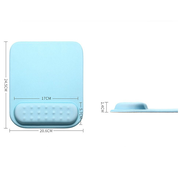 Musematte Musematte LYS BLÅ light blue
