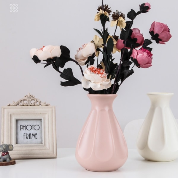 Blomvas Blomkruka VIT White