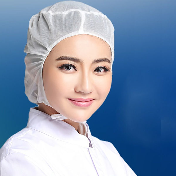 Kockhatt Arbetshatt VIT White