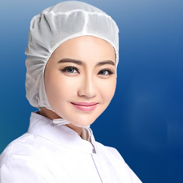 Kokkehatt Arbeidshatt HVIT White