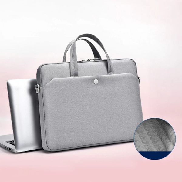 Laptop Sleeve Bag Notebook Case Fodral GRÅ 15,6 16 tum 15,6 16 grey 15.6 16 inch-15.6 16 inch