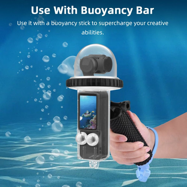 OSMO Pocket 3 -kameran vedenpitävälle case , sukelluskotelon cover veden alla Waterproof case