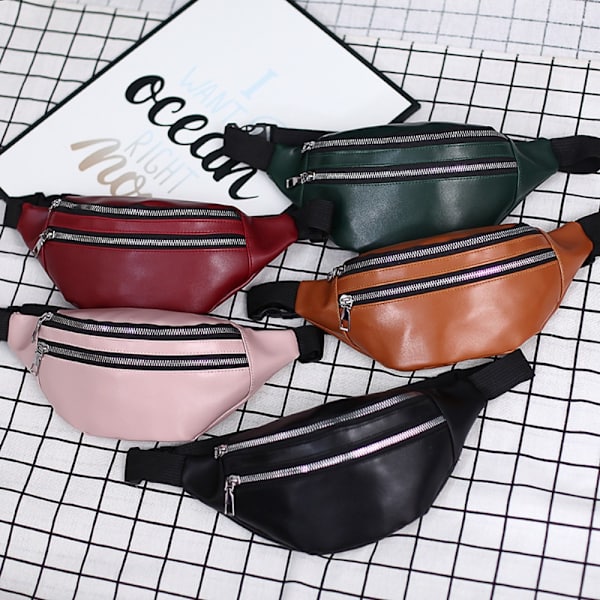 Taljetaske Fanny Pack SORT Black
