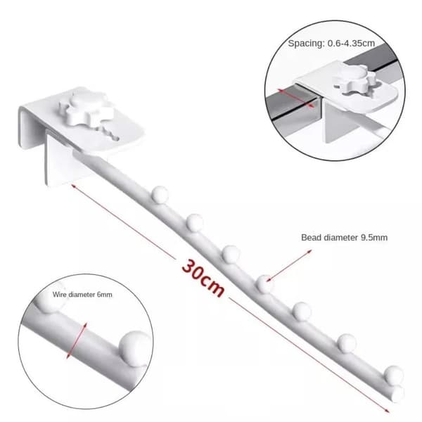 Kleshenger Klesstativ HVIT White