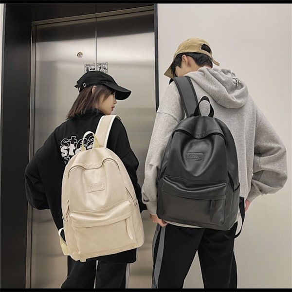 Miesten reppu Pu Computer Reppu GREY gray