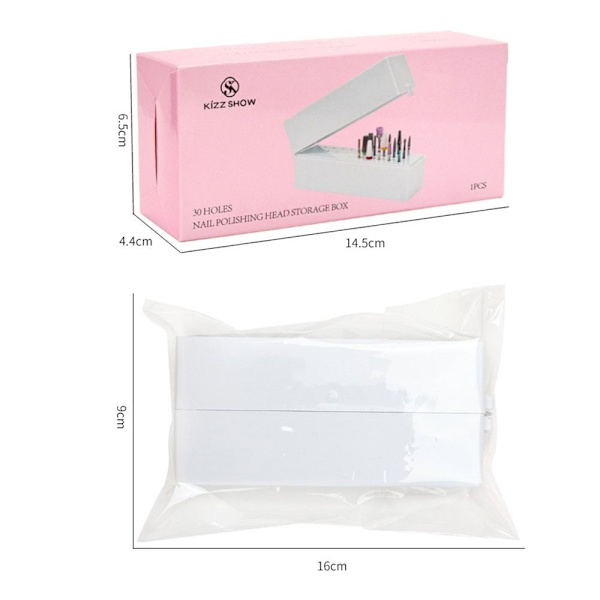 Negleborbits-holder Negleslipebits-etui 1 1 1