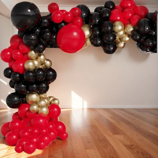 DIY Ballonggirlander Buesett