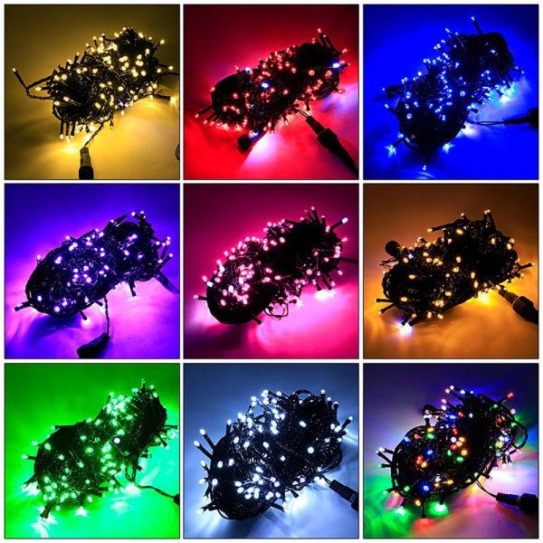 Fairy Lights String Xmas LED Strip Light MULTICOLOR MULTICOLOR