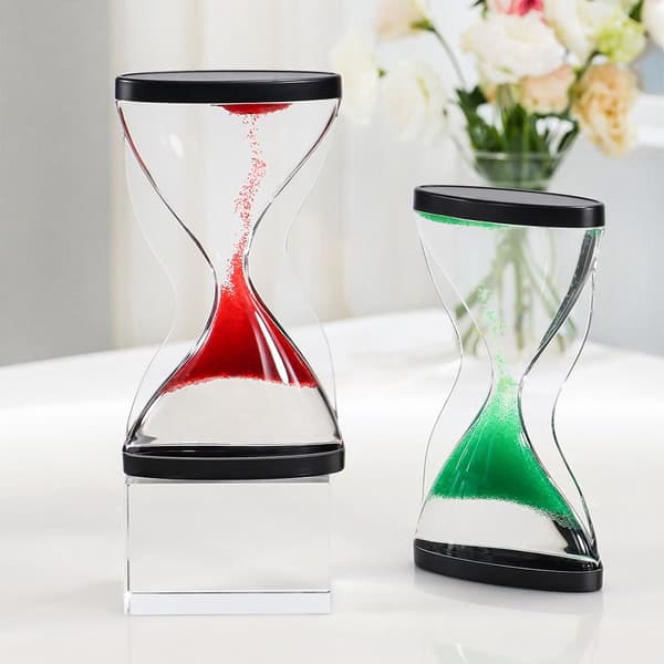 Dekorativt timeglas timeglas timer B B B