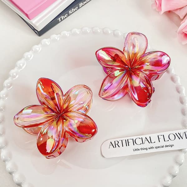 Blomsterhårklemmer Stor Hårklype 4 4 4