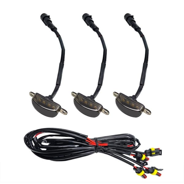 Front Grill LED Lys Signal Lys 5 STK 5 STK 5pcs