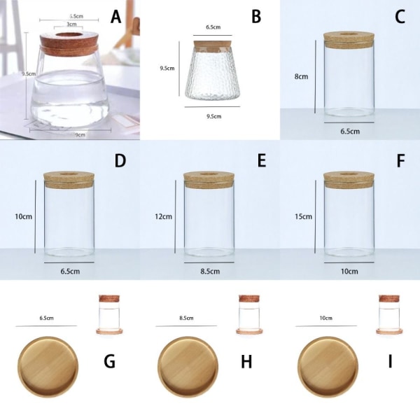 Hydroponic urtepotte hjemmeglasvase B B B