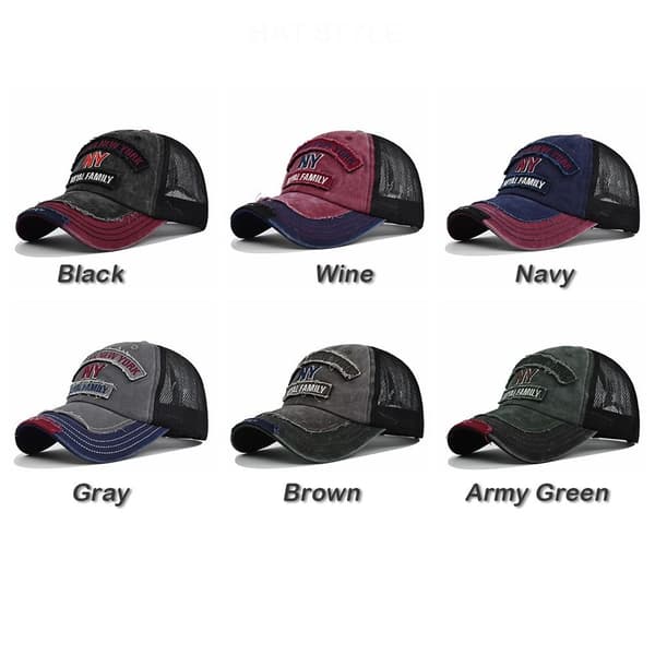 Bokstavbroderi Baseballcapser med netting og snapback-lukking KAFFE KAFFE coffee