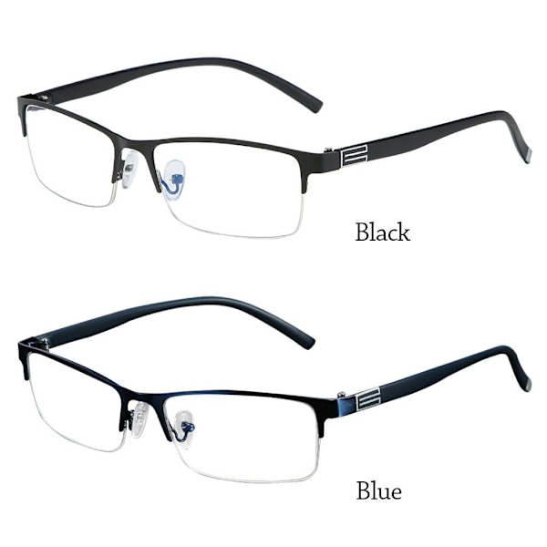 Anti-blåt lys læsebriller Firkantede briller BLÅ STYRKE Blue Strength 150