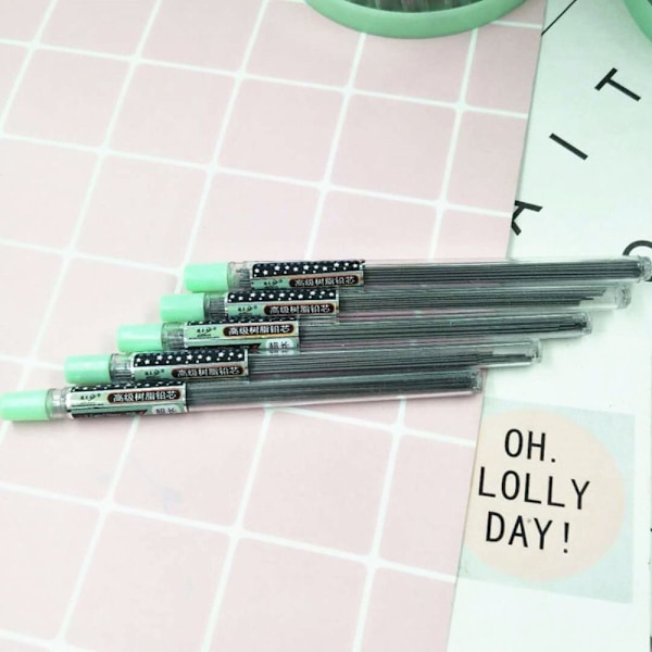 8 st Mekaniska Blyertspennor Blyertspennor Set Ritstift