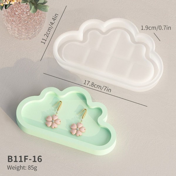 Ring Skuffform Smykker Skuffform B11F-26 B11F-26 B11F-26