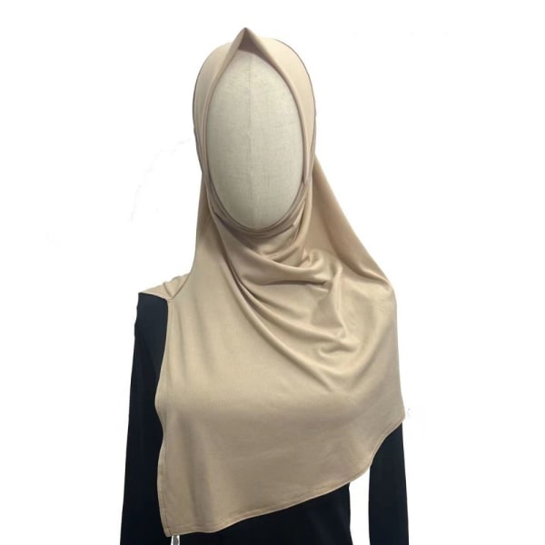 Muslimsk Turban Hodeskjerf LETT KAFFE light coffee