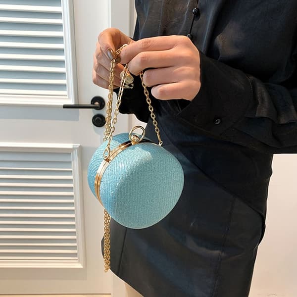 Kveldsveske Skuldervesker BLÅ blue