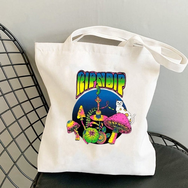Lærredsstoftaske Shoppinghåndtaske 3 3 3