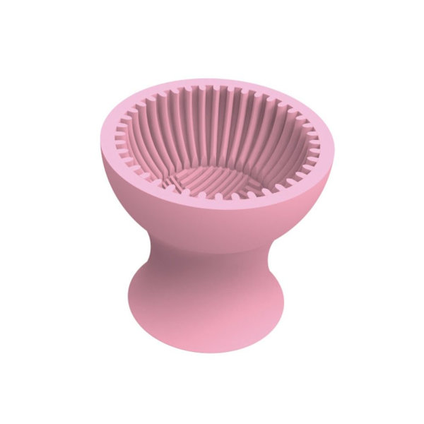 Makeup Brush Cleaner Cosmetic Scrubbing Pad ROSA pink