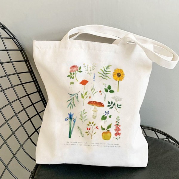 Lærredsstoftaske Shoppinghåndtaske 4 4 4