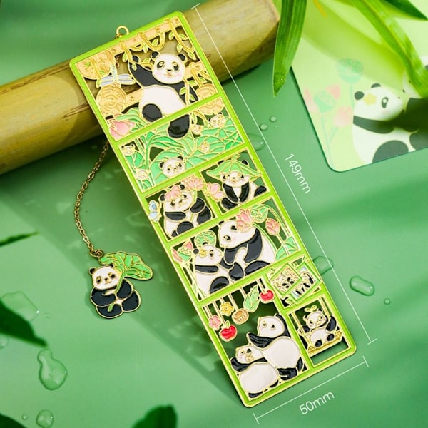 Metal Panda Kirjanmerkki Kirjaklipsi STYLE 3 STYLE 3 Style 3